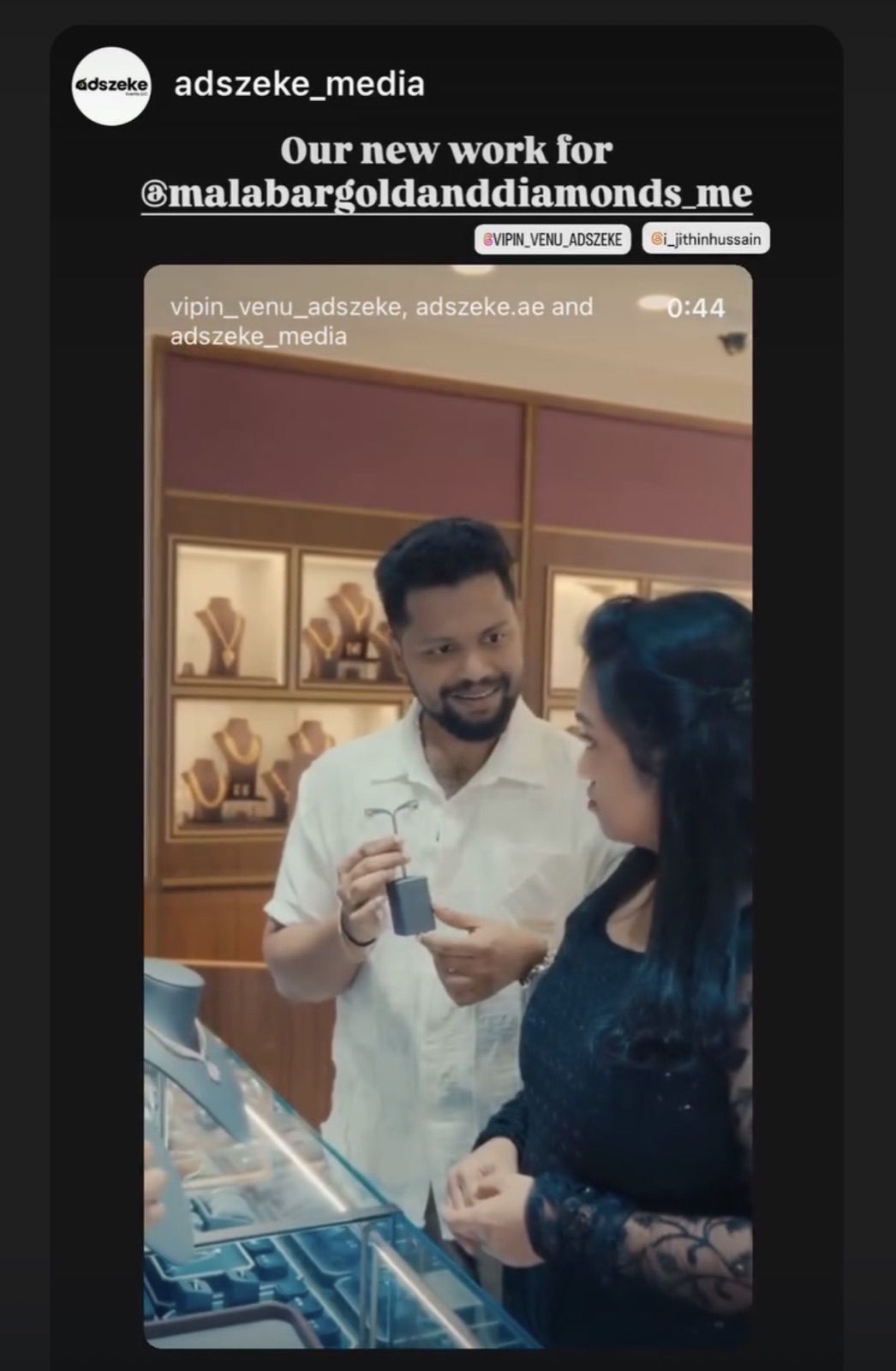 Adszeke Media × Malabar Gold collaboration
