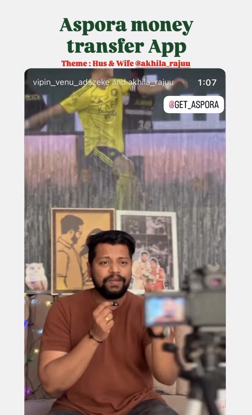 Aspora collaboration featuring Vipin Venu